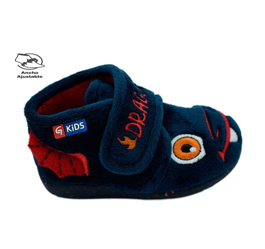 COPETE VELCRO DRAGON MAR/ROJ